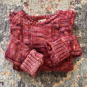 Vintage Hand Knit Long Sleeve Sweater